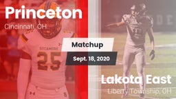 Matchup: Princeton vs. Lakota East  2020