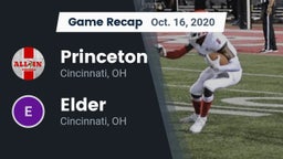 Recap: Princeton  vs. Elder  2020