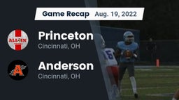 Recap: Princeton  vs. Anderson  2022