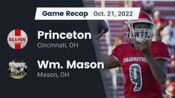 Recap: Princeton  vs. Wm. Mason  2022
