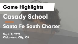 Casady School vs Santa Fe South Charter Game Highlights - Sept. 8, 2021