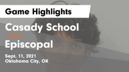 Casady School vs Episcopal  Game Highlights - Sept. 11, 2021