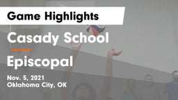 Casady School vs Episcopal  Game Highlights - Nov. 5, 2021
