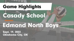 Casady School vs Edmond North Boys Game Highlights - Sept. 19, 2022