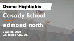 Casady School vs edmond north Game Highlights - Sept. 26, 2022