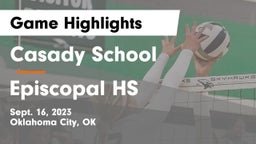 Casady School vs Episcopal HS Game Highlights - Sept. 16, 2023