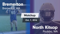 Matchup: Bremerton High vs. North Kitsap  2016