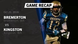 Recap: Bremerton  vs. Kingston  2016