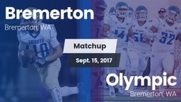 Matchup: Bremerton High vs. Olympic  2017