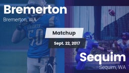 Matchup: Bremerton High vs. Sequim  2017