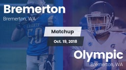 Matchup: Bremerton High vs. Olympic  2018