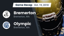 Recap: Bremerton  vs. Olympic  2018
