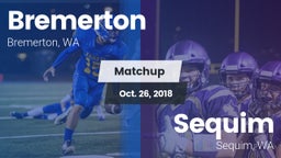 Matchup: Bremerton High vs. Sequim  2018