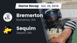 Recap: Bremerton  vs. Sequim  2018