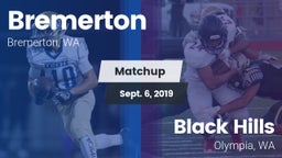 Matchup: Bremerton High vs. Black Hills  2019