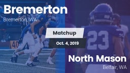 Matchup: Bremerton High vs. North Mason  2019