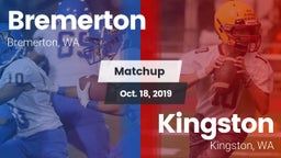 Matchup: Bremerton High vs. Kingston  2019