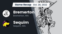 Recap: Bremerton  vs. Sequim  2022
