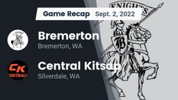 Recap: Bremerton  vs. Central Kitsap  2022