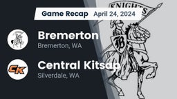Recap: Bremerton  vs. Central Kitsap  2024