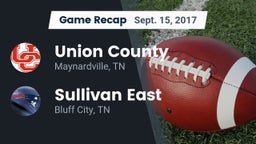 Recap: Union County  vs. Sullivan East  2017