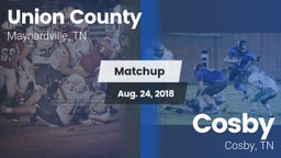 Matchup: Union County High Sc vs. Cosby  2018