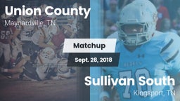 Matchup: Union County High Sc vs. Sullivan South  2018