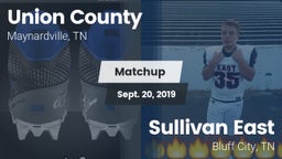 Matchup: Union County High Sc vs. Sullivan East  2019