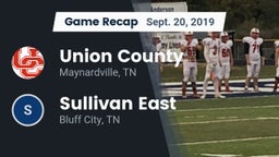Recap: Union County  vs. Sullivan East  2019