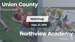 Matchup: Union County High Sc vs. Northview Academy 2019