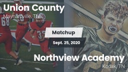 Matchup: Union County High Sc vs. Northview Academy 2020