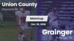 Matchup: Union County High Sc vs. Grainger  2020