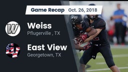 Recap: Weiss  vs. East View  2018