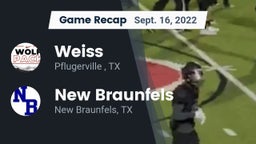Recap: Weiss  vs. New Braunfels  2022
