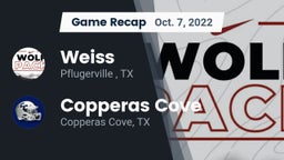 Recap: Weiss  vs. Copperas Cove  2022