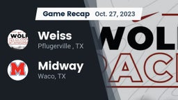 Recap: Weiss  vs. Midway  2023