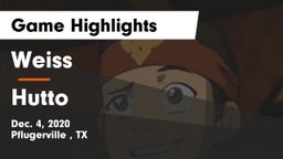 Weiss  vs Hutto  Game Highlights - Dec. 4, 2020