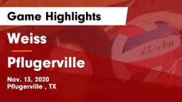 Weiss  vs Pflugerville  Game Highlights - Nov. 13, 2020