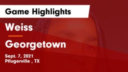 Weiss  vs Georgetown  Game Highlights - Sept. 7, 2021