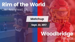 Matchup: Rim of the World vs. Woodbridge  2017