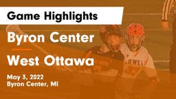 Byron Center  vs West Ottawa  Game Highlights - May 3, 2022