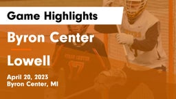Byron Center  vs Lowell  Game Highlights - April 20, 2023