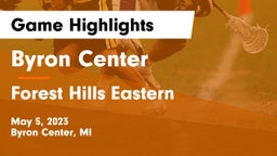 Byron Center  vs Forest Hills Eastern  Game Highlights - May 5, 2023