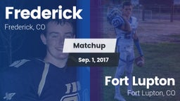 Matchup: Frederick vs. Fort Lupton  2017