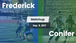 Matchup: Frederick vs. Conifer  2017