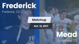 Matchup: Frederick vs. Mead  2017