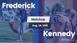 Matchup: Frederick vs. Kennedy  2018