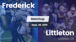Matchup: Frederick vs. Littleton  2018