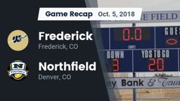 Recap: Frederick  vs. Northfield  2018