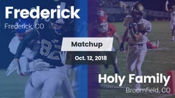 Matchup: Frederick vs. Holy Family  2018